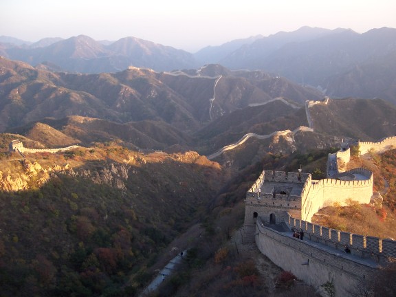 La grande muraille (Ba Da Ling), Chine (octobre 2006)