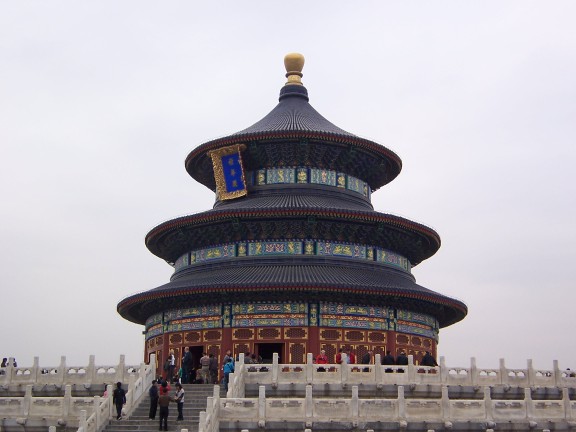 Le temple du ciel, Pékin, Chine (octobre 2006)