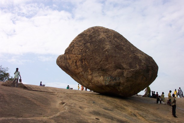 Mahabalipuram, Inde du Sud (janvier 2003)