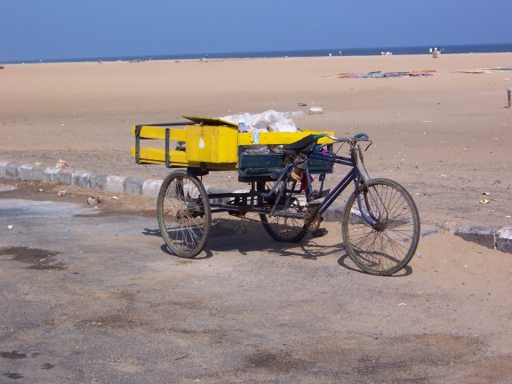 Marina Beach, Chennai, Inde (décembre 2004)