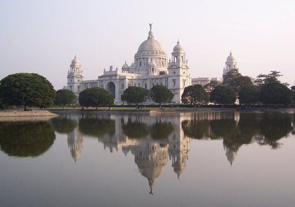 Victoria memorial, Kolkata, Inde (décembre 2006)