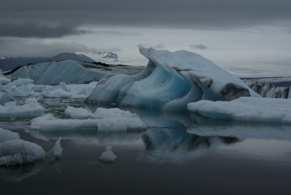 Lagoon de Jökulsárlón, Islande (juillet 2008)