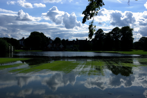 Inondations à Oxford, Angleterre (juillet 2007)