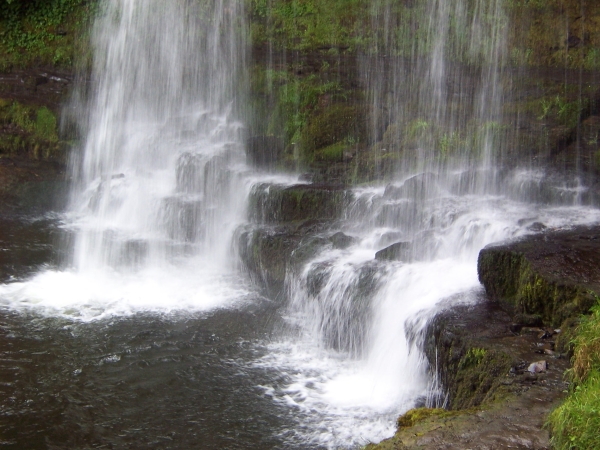Le pays des cascades... Pays de Galles (juillet 2004)