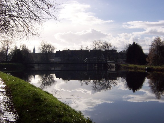 Canal de Nantes à Brest, Pontivy (décembre 2004)