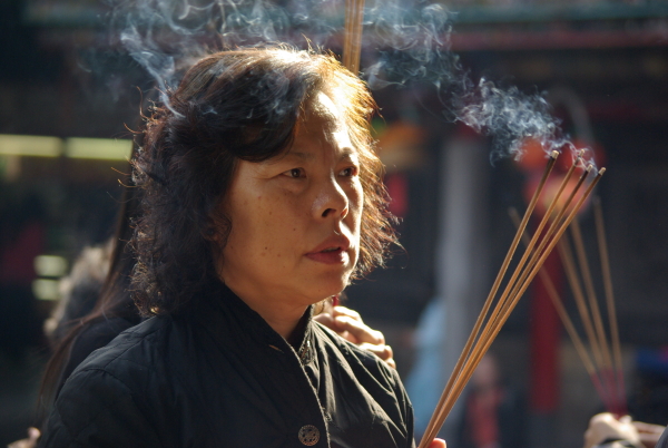 Un de mes premiers portraits, Taipei, Taiwan (mars 2008)