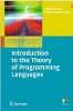 Introduction to the theory of programming languages