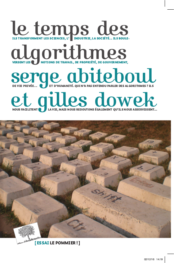 Le temps des algorithmes